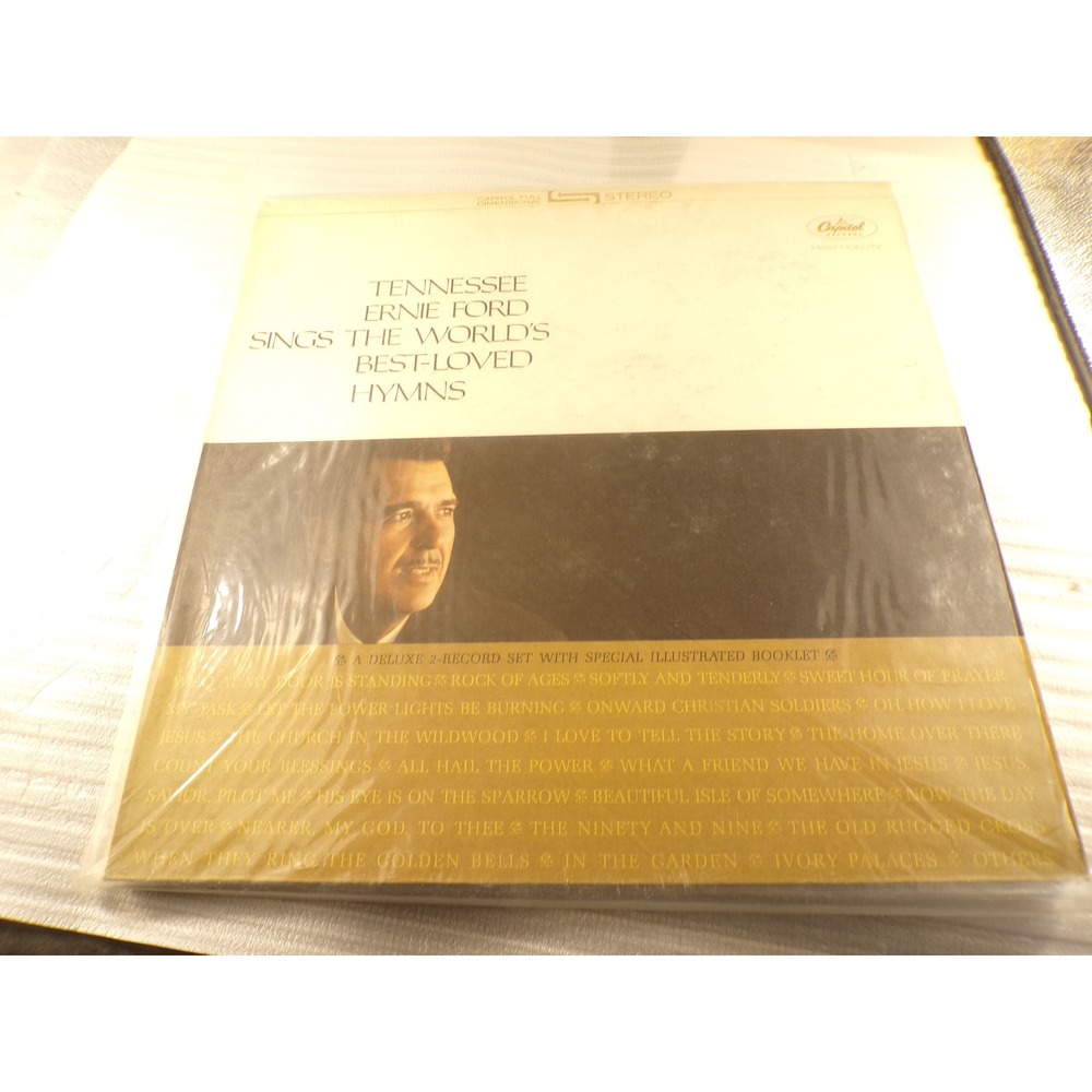 Tennessee Ernie Ford Sings The Worlds Best-Loved Hymns 2 LP Vinyl STCL 2856